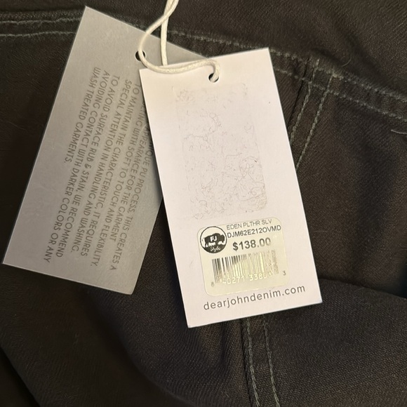 Dear John Denim and Vegan Leather Jacket - Picture 3 of 5